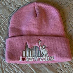 Beanie Hat Color Pink One Size