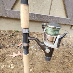 Shakespeare Ugly Stick Inter Coastel With Browning Spinning Reel,  