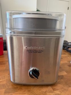 Cuisinart ice cream maker