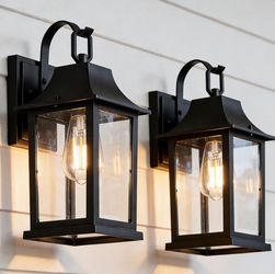 Jafinou 2-Pack Outdoor Wall Light Fixtures