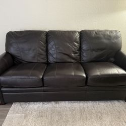 Leather Couch And Recliner Chair