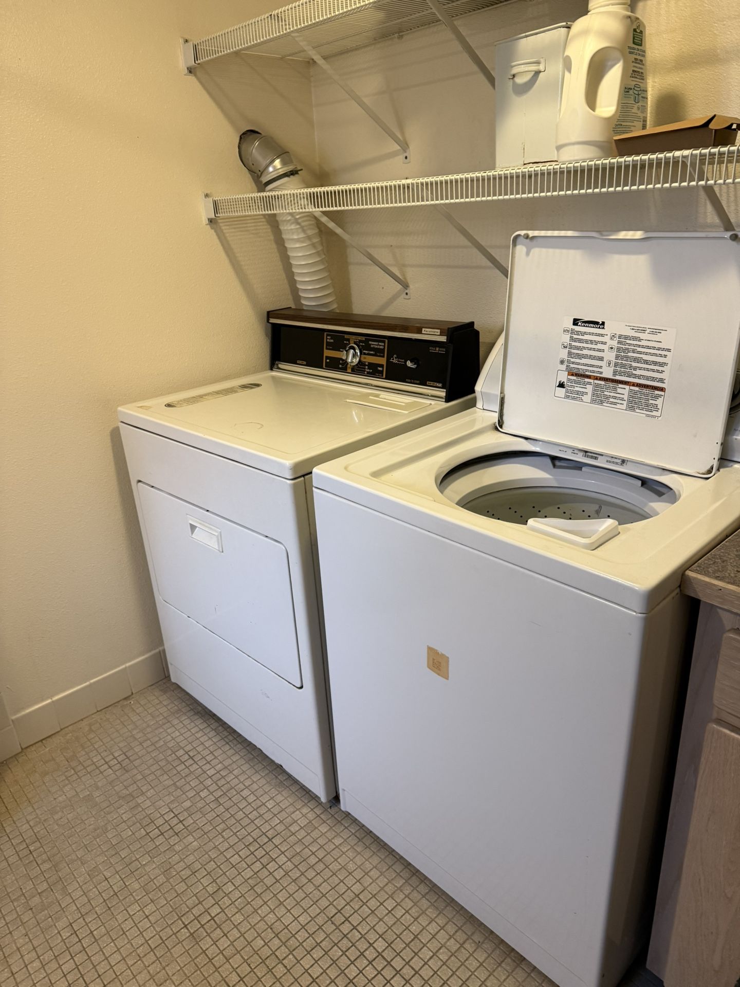 Kenmore Washer & Dryer