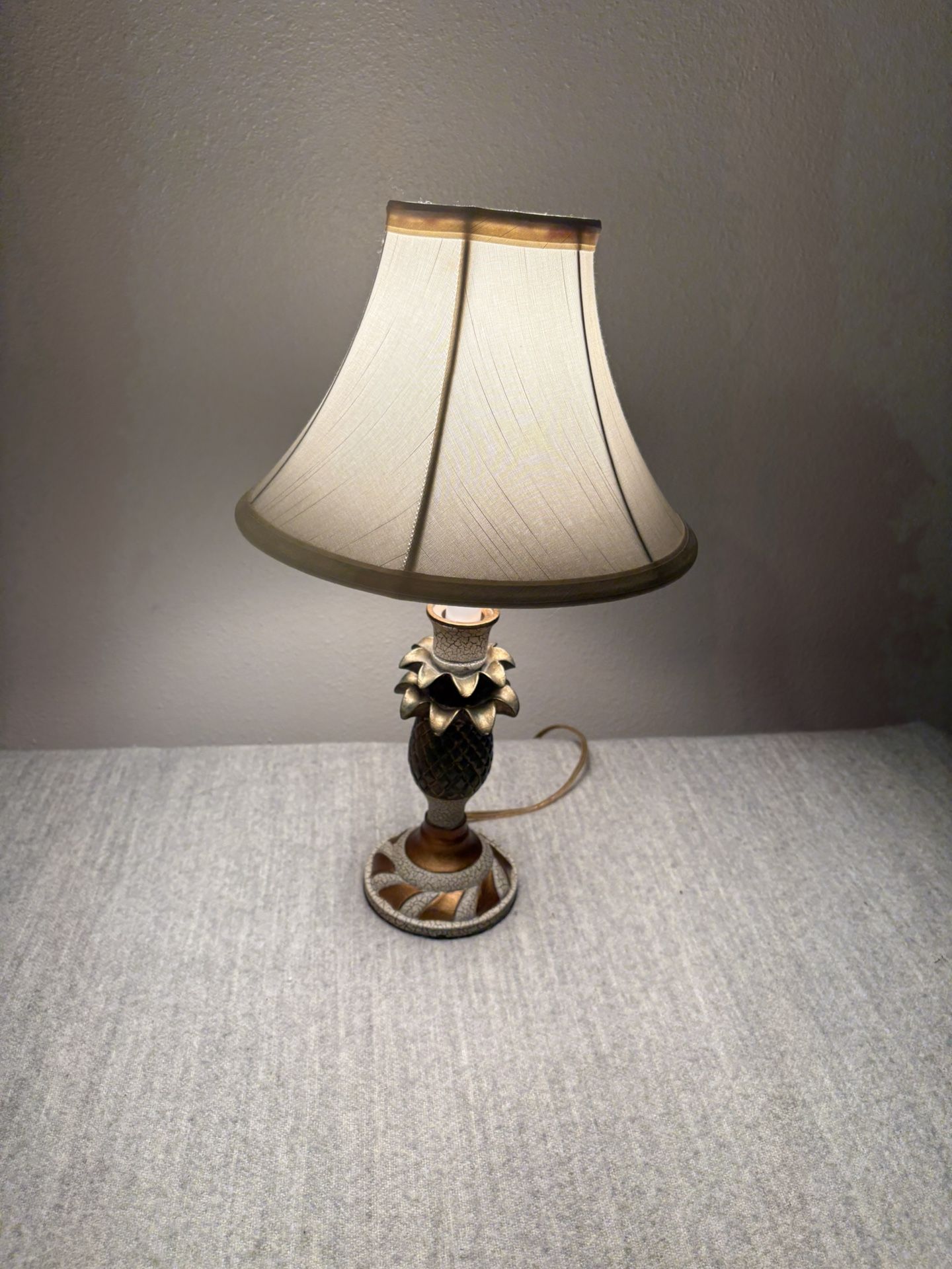 Gold pineapple home lamp light - Home Decor - Simi Valley