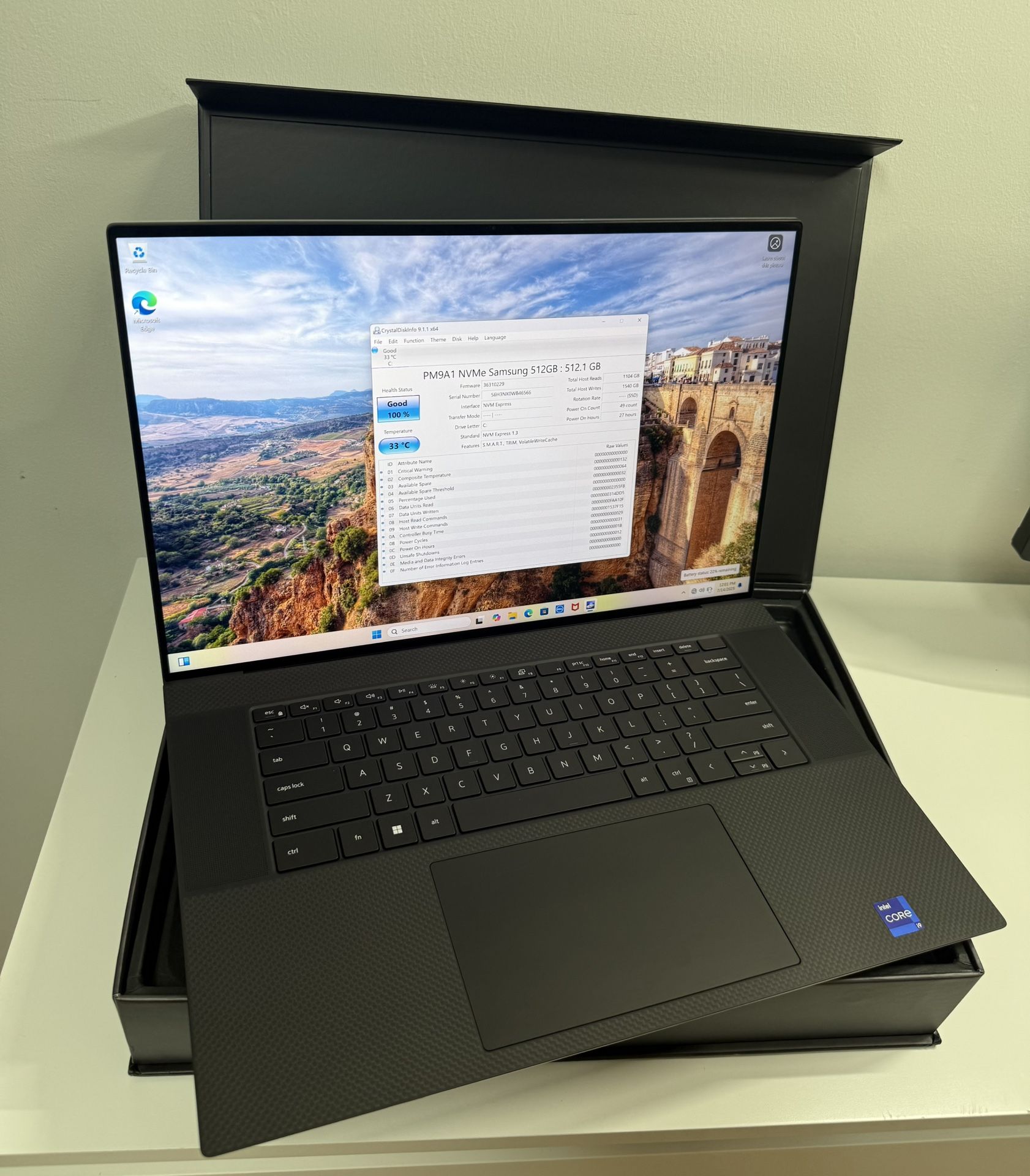 Laptop Dell XPS 17 9730 i9 64Gb RTX 4080 Touch