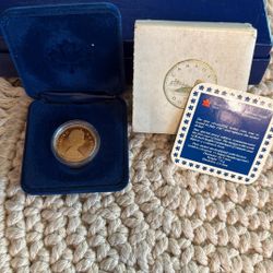 1987 Royal Canadian Mint Proof Dollar
