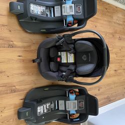 UPPAbaby Aria Car Seat + 2 Bases