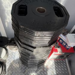 Olympic 2 Inch Iron Grip 35.lbs X 2 