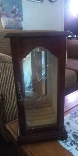 Tall Jewelry Box Good Condition $7.00
