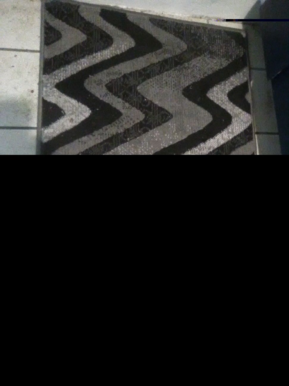 Rug (size of a welcome mat)