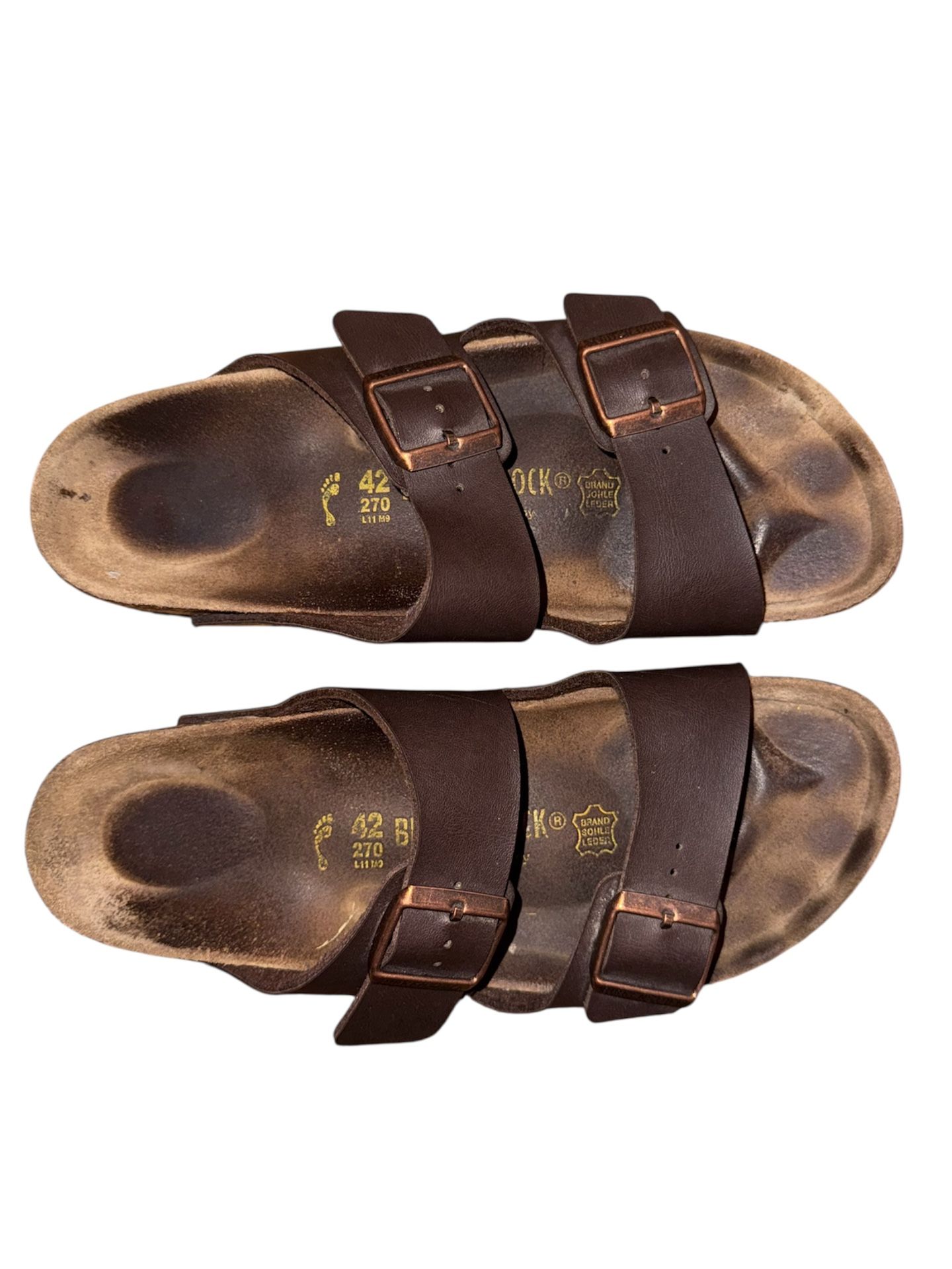Birkenstock Arizona Brown Sandals W11 M9