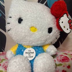 Hello Kitty *Fuzzy Weighted Pillow Buddy*