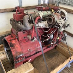 Cummins CNG 8.9 Isl Engine. Take Out Miles/ Hours Unknown.
