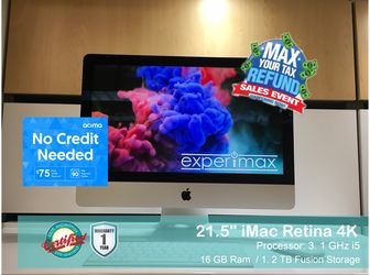 21.5” iMac Retina 4 K