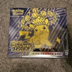 Pokémon Scarlet & Violet Surging Sparks ETB Elite Trainer Box -FACTORY SEALED