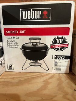 SMOKEY JOE WEBER 14” CHARCOAL GRILL