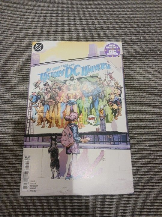 DC COMIC: NEW HISTORY OF THE DC UNIVERSE #1 (2025)