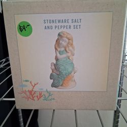 Salt and pepper shakers set 