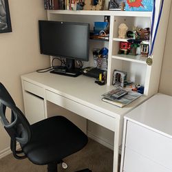 White Corner Workstation 