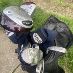 I Have Some different Varieties Of golf Clubs 