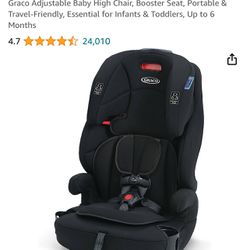 Garco Adjustable Baby Booster Car Seat 