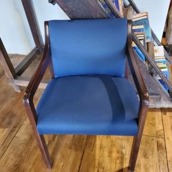 Blue Accent Sitting Room Chair