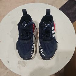 Adidas NMD R1 Red White Collegiate Navy Blue