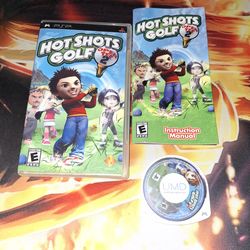 SONY PSP HOT SHOTS GOLF 2 UMD GAME...VERY GOOD COND...WITH MANUAL...ADULT OWNED AND KEPT IN A SMOKE FREE HOME...$15 OBO...