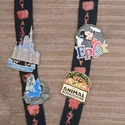 Vintage Disney World Lanyard 