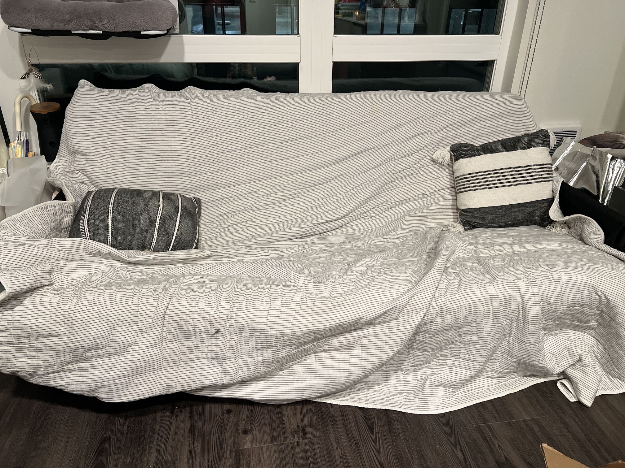 DHP Miles Metal Futon Frame — Great Condition!