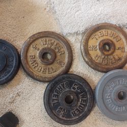 5 X 5kb Standard Weight Plates