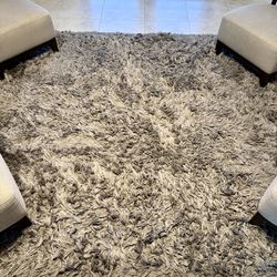 ✨ Large Designer Shag Area Rug – Soft & Modern ✨