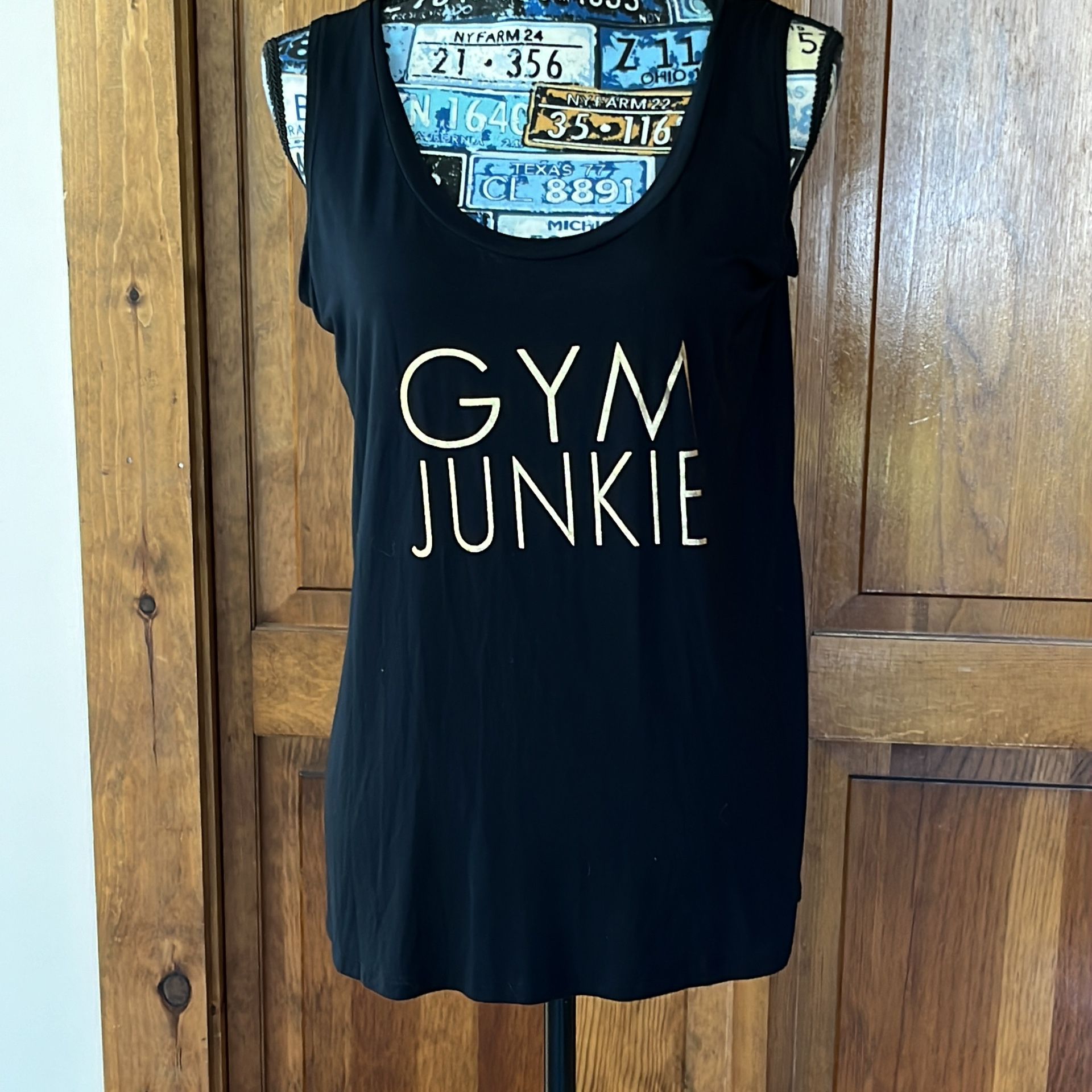 Gym Junkie Tank Sleeveless Jersey