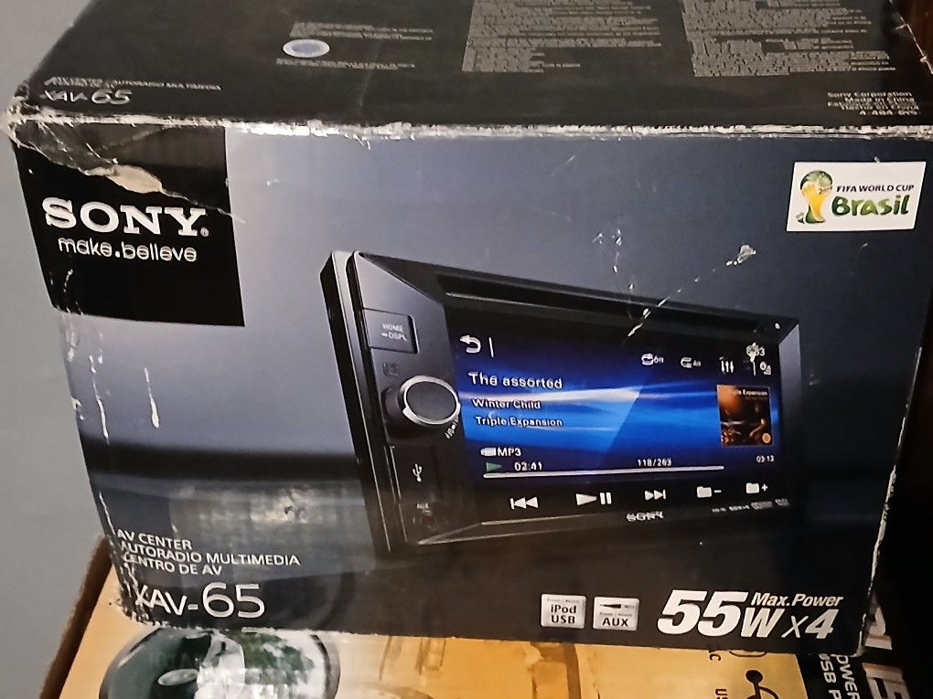 Brand New Sony 2din Dvd Cd USB Aux $150firm Price Pickup Only Serious Buyers Please Yes It Is Avaliable 