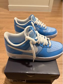 Nike Air Force 1 Low Blue White Sneakers