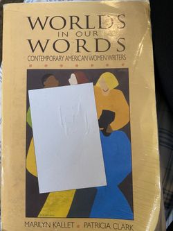 Worlds In Our Words contemporary American Women Writers 