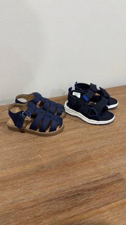 Toddlers Navy Blue Sandals size 6