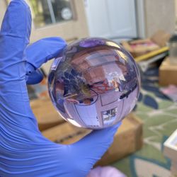 Purple Amethyst Crystal Ball