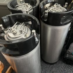 Keg 5 Gallon Stainless Steel Excellent Condition 