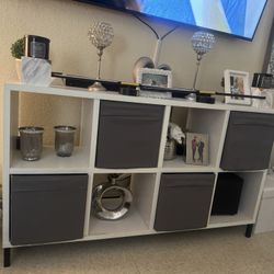 Cubed Storage TV Stand 