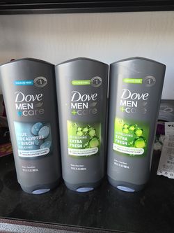 Dove men body wash
