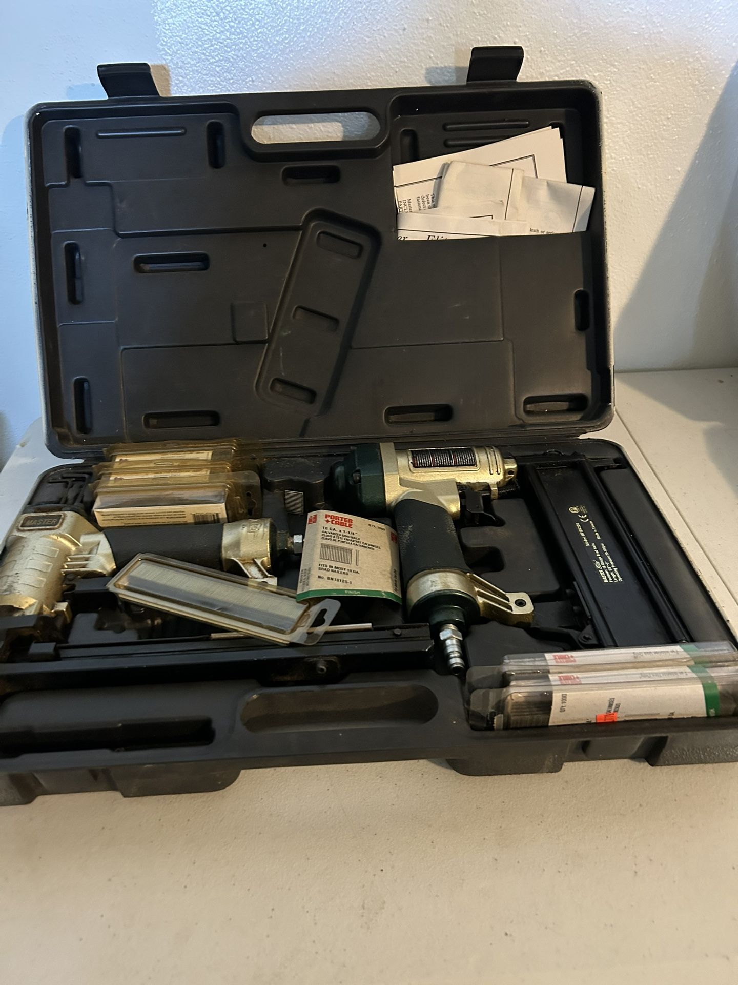 Master Elite Brad Nailer And Stapler 