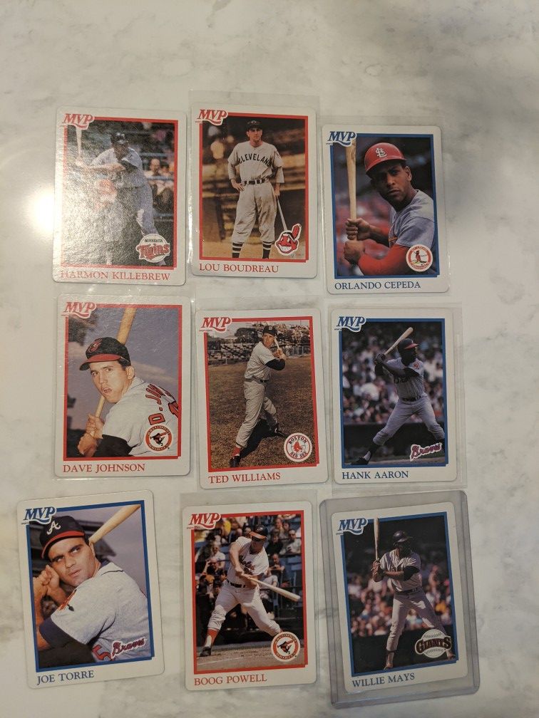 Vintage MVP Baseball Cards