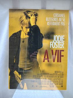 French movie poster Jodie Foster A VIF, The Brave One