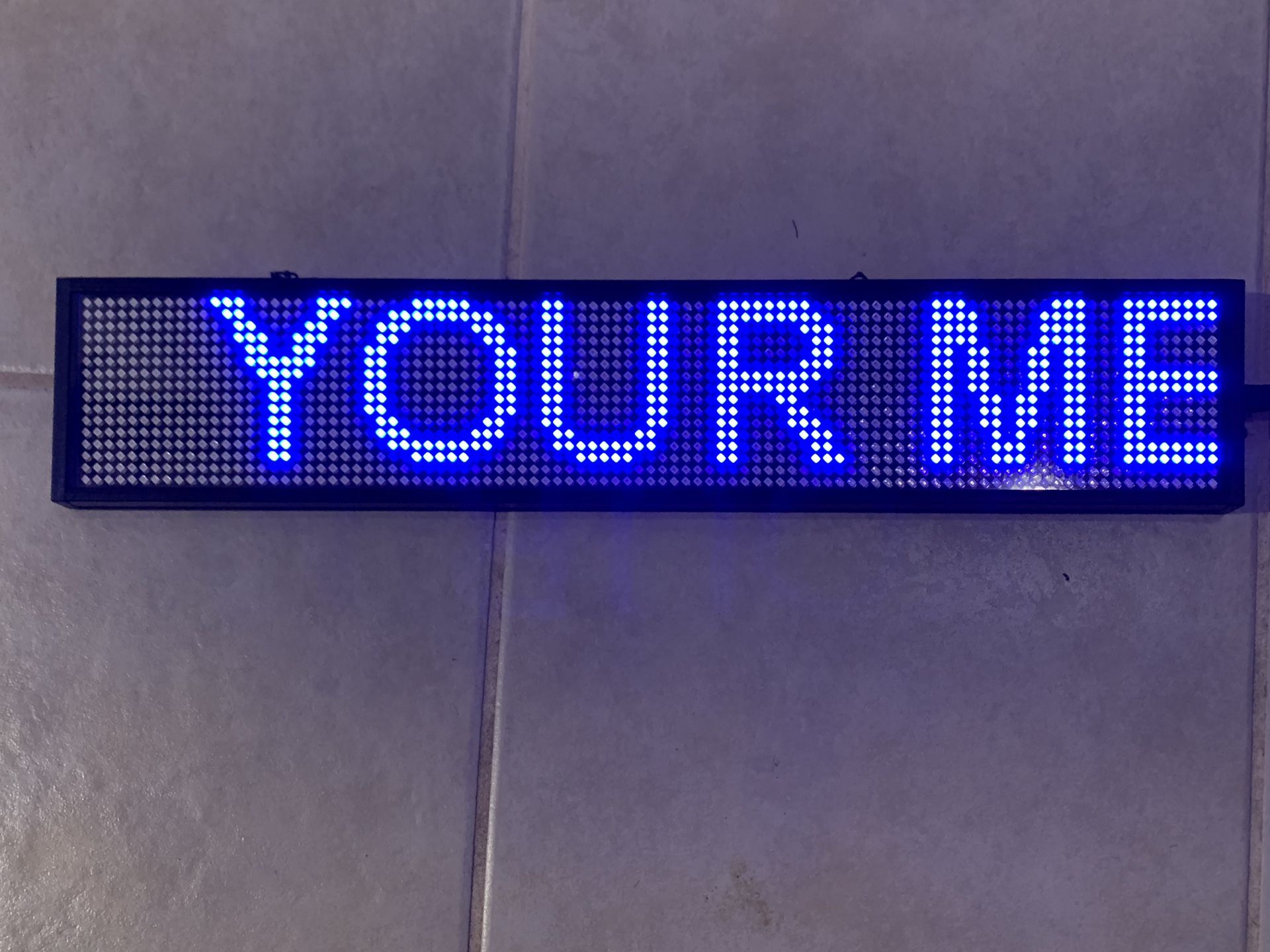 LED Sign For Mobile Businesses