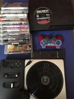 PlayStation 3 with DJ hero
