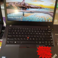 Lenovo Thinkpad T470 i5-6th Gen 8gb Ram 256gb SSD Win 10 Microsoft Offiice Charger 