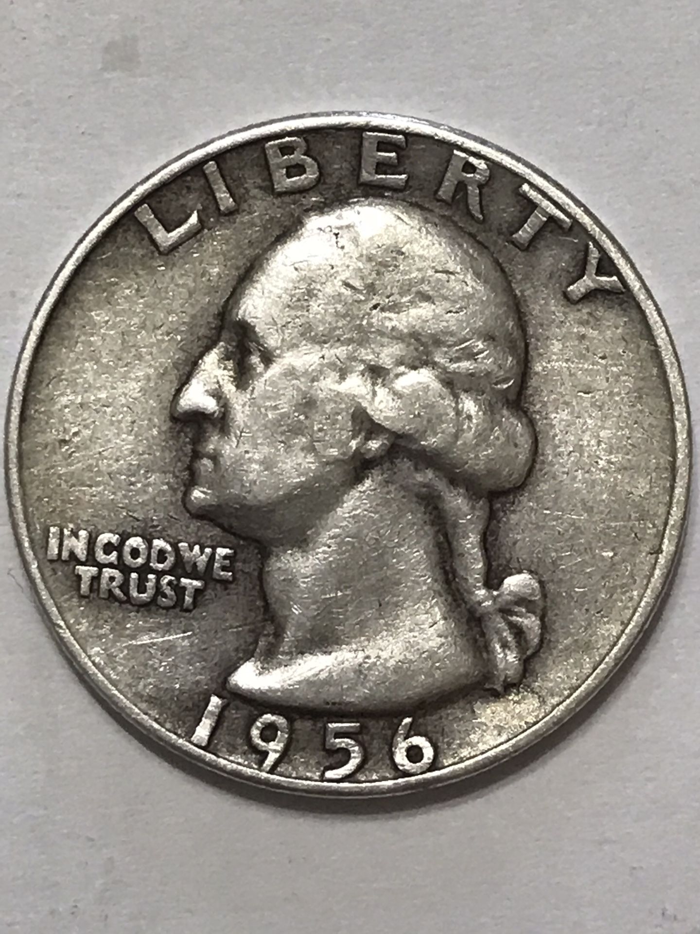 1956D Washington Quarter