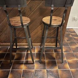 Two Bar Stools