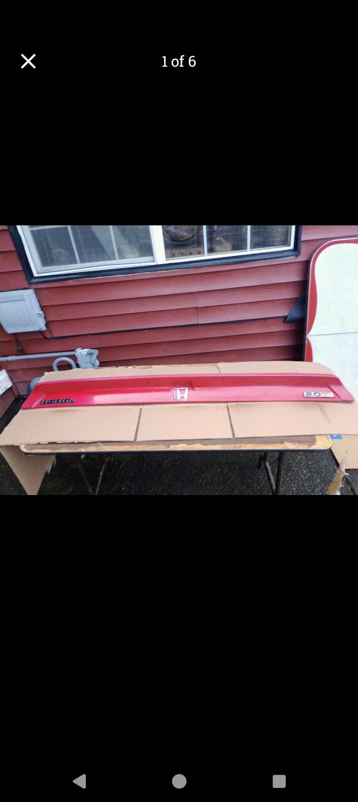 1983-87 Honda Prelude Rear Spoiler