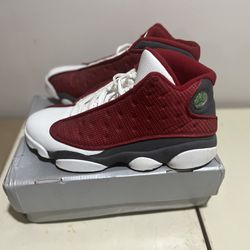 Red Flint Jordan 13s - Size 12